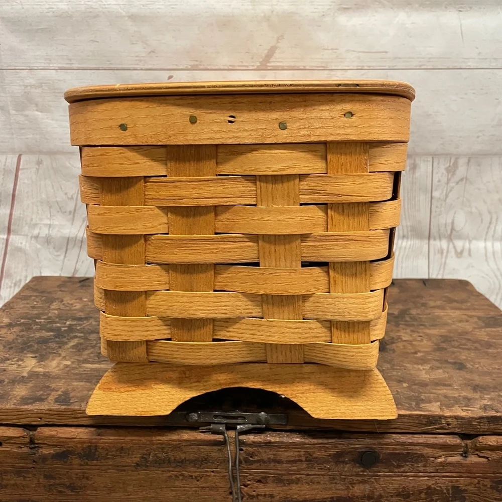 Ivory Soap Commemorative Footed Basket by Peterboro Basket Co.